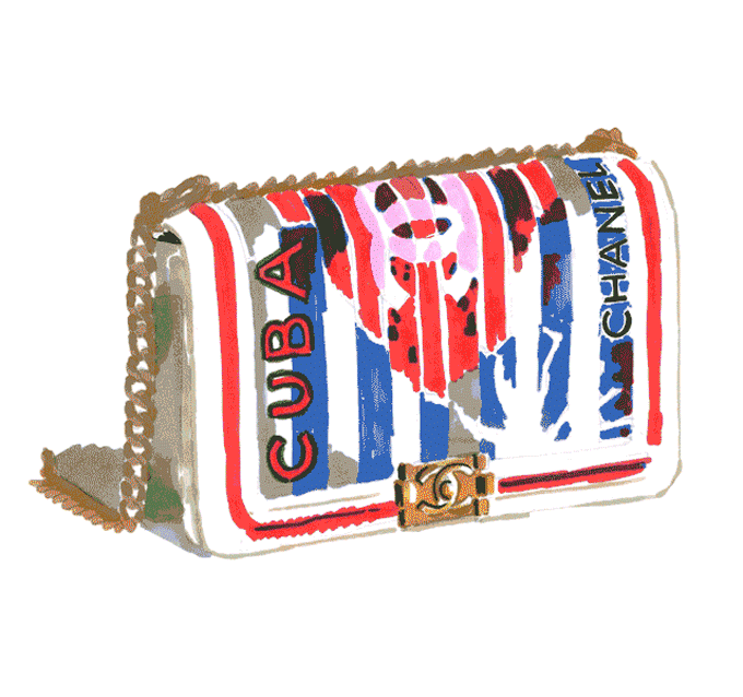 She's So Bright - Chanel’s Cuban Inspired Illustrations