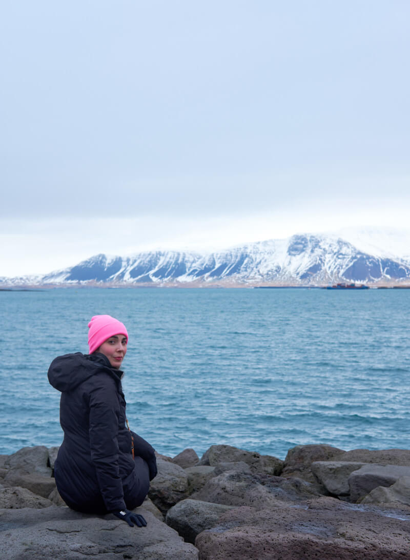 She's So Bright - Snowy Reykjavik and a Soak in the Blue Lagoon