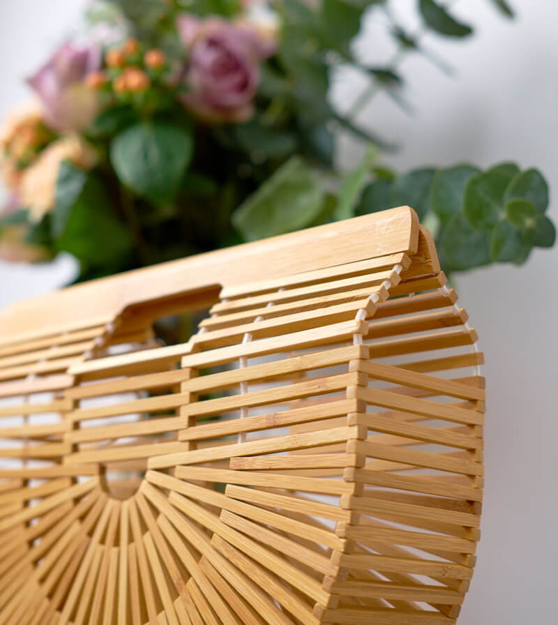 She's So Bright - You Need This Bamboo Bag for Summer