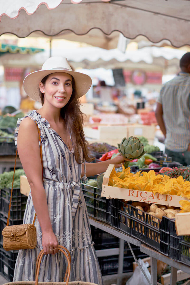 She's So Bright - A Visit to St. Tropez’s Farmers Market