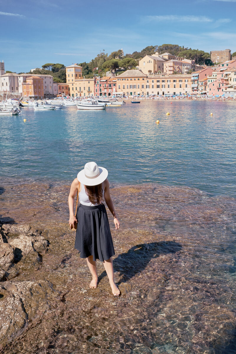 She's So Bright - Wading Around Italy's Sestri Levante