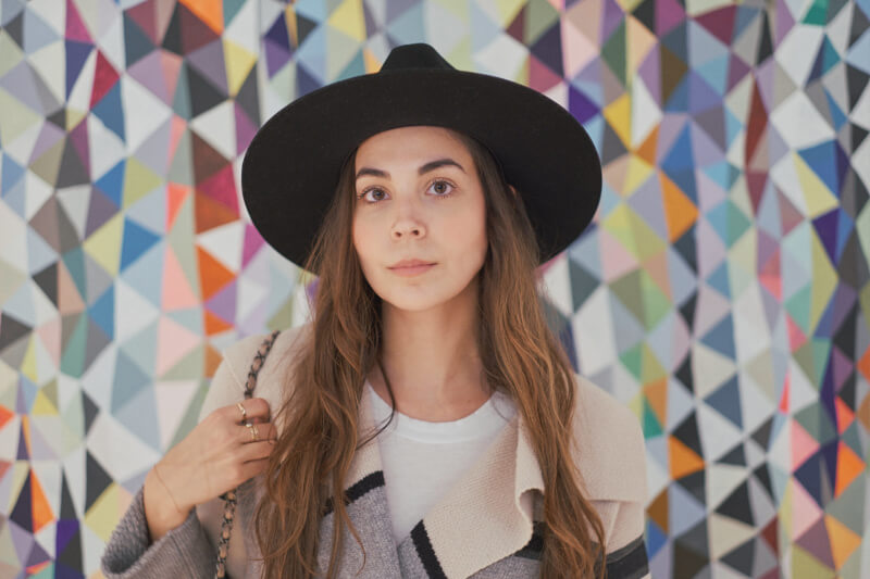 She's So Bright - A Portrait Session at Le Bon Marché