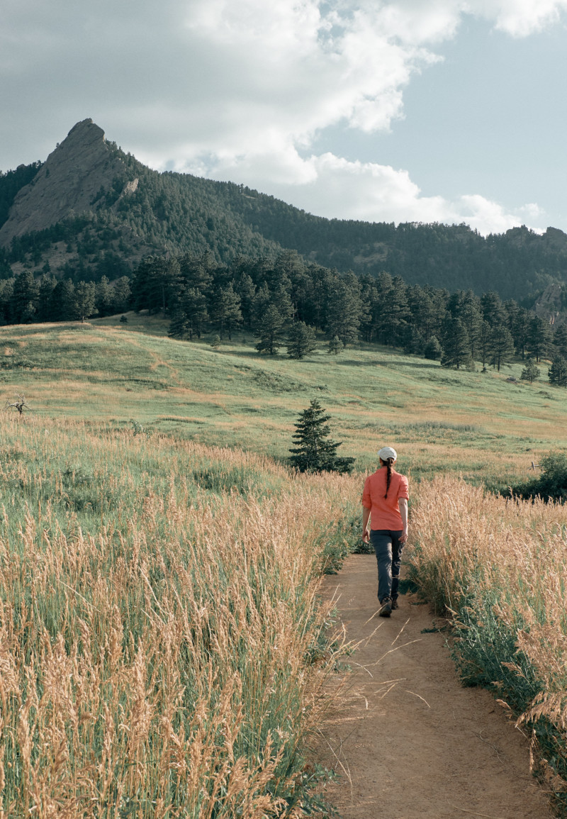 She's So Bright - Greetings from Colorado. Boulder, flatirons, mountains, grains, fields, outdoorsy, hiking.