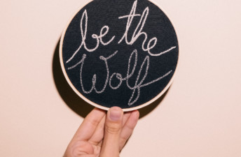 Be the Wolf - She's So Bright. Motivation, quote, words to consider, get moving, you can do it, encouragement, Abby Wambach