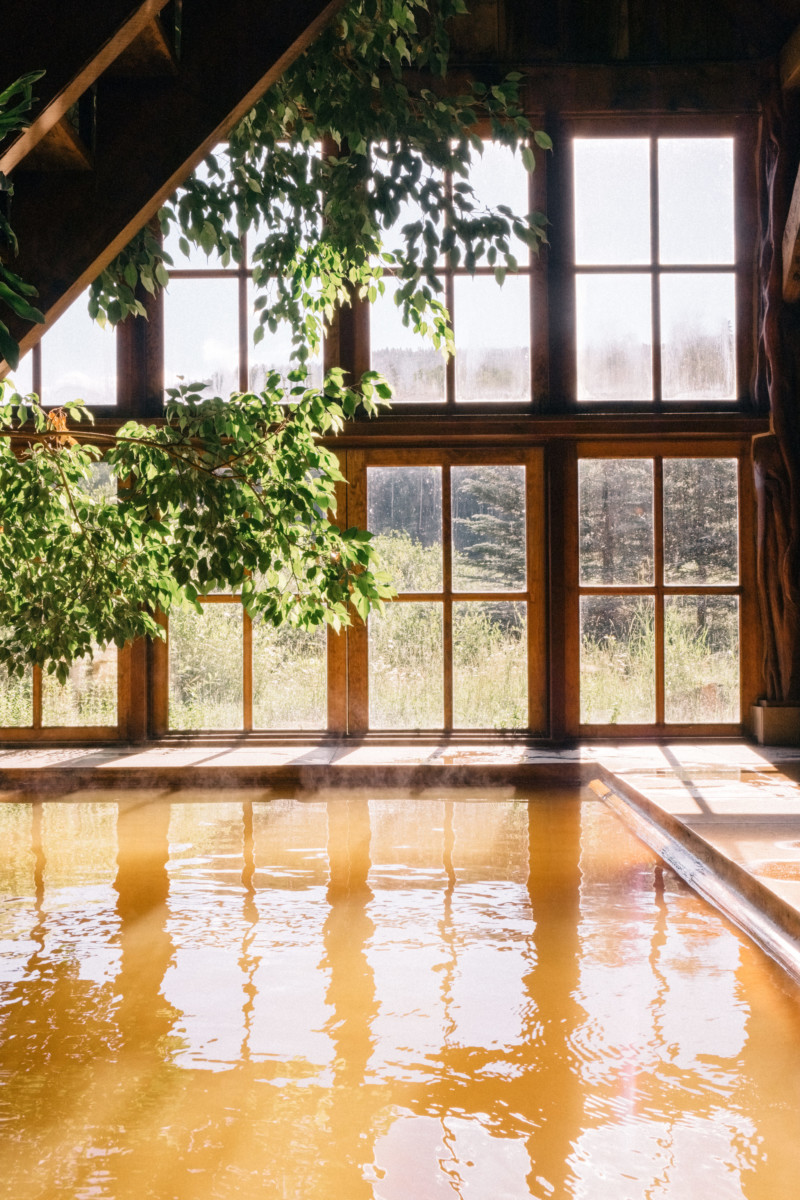 She's So Bright - Eva Goes West To Dunton Hot Springs, Telluride, Colorado, Travel, Old West, Log Cabin, Scenic, Travel Goals, Bathhouse