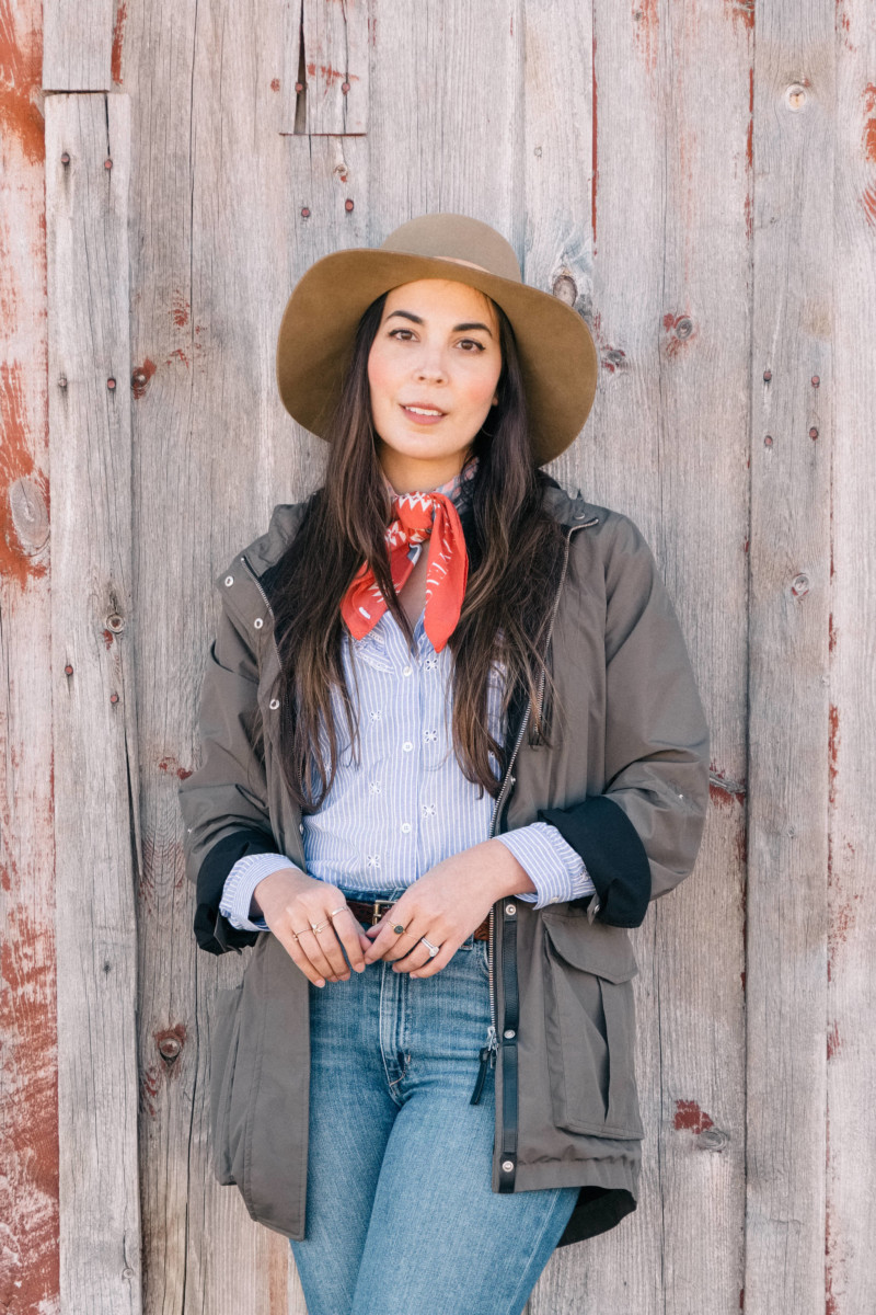 Portraits of A Cowgirl At Mormon Row - She's So Bright, Travel, Wyoming, Grand Teton, National Park, Mormon Row, Western Style, Old West