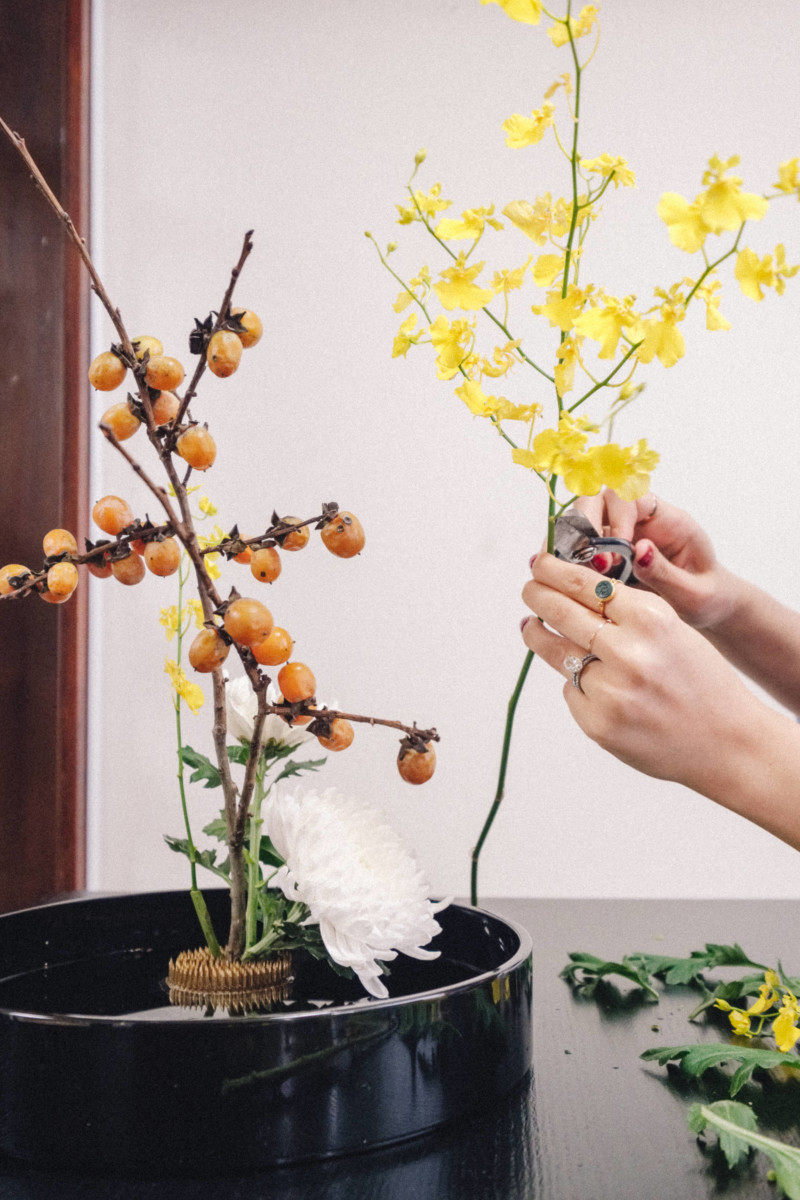 A Lesson in the Japanese Art of Ikebana - She's So Bright, Japan, Travel, Flowers, Lessons, DIY